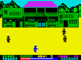 Dead or Alive screenshot 3 for ZX Spectrum